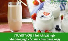 lợi ích khi dùng ngũ cốc sữa chua
